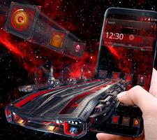 Red Dark Galaxy Legend Theme скриншот 2