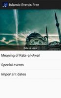 Islamic Events capture d'écran 3