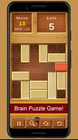 Move the Block: Unblock Red Wood imagem de tela 1