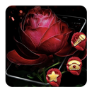 Thème de la rose rouge APK