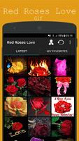 Red Roses Love Gif penulis hantaran