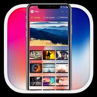 Phone X Music - Red player ảnh chụp màn hình 3