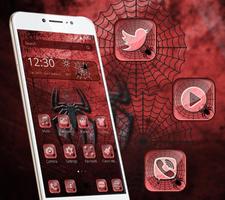 Red spider launcher theme poster