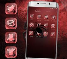 Red spider launcher theme screenshot 2