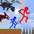 Stickman Adventure 3D icône