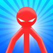 Red Stickman vs Monster School