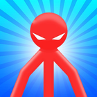 Red Stickman vs Monster School icon