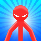 Red Stickman vs Monster School icon