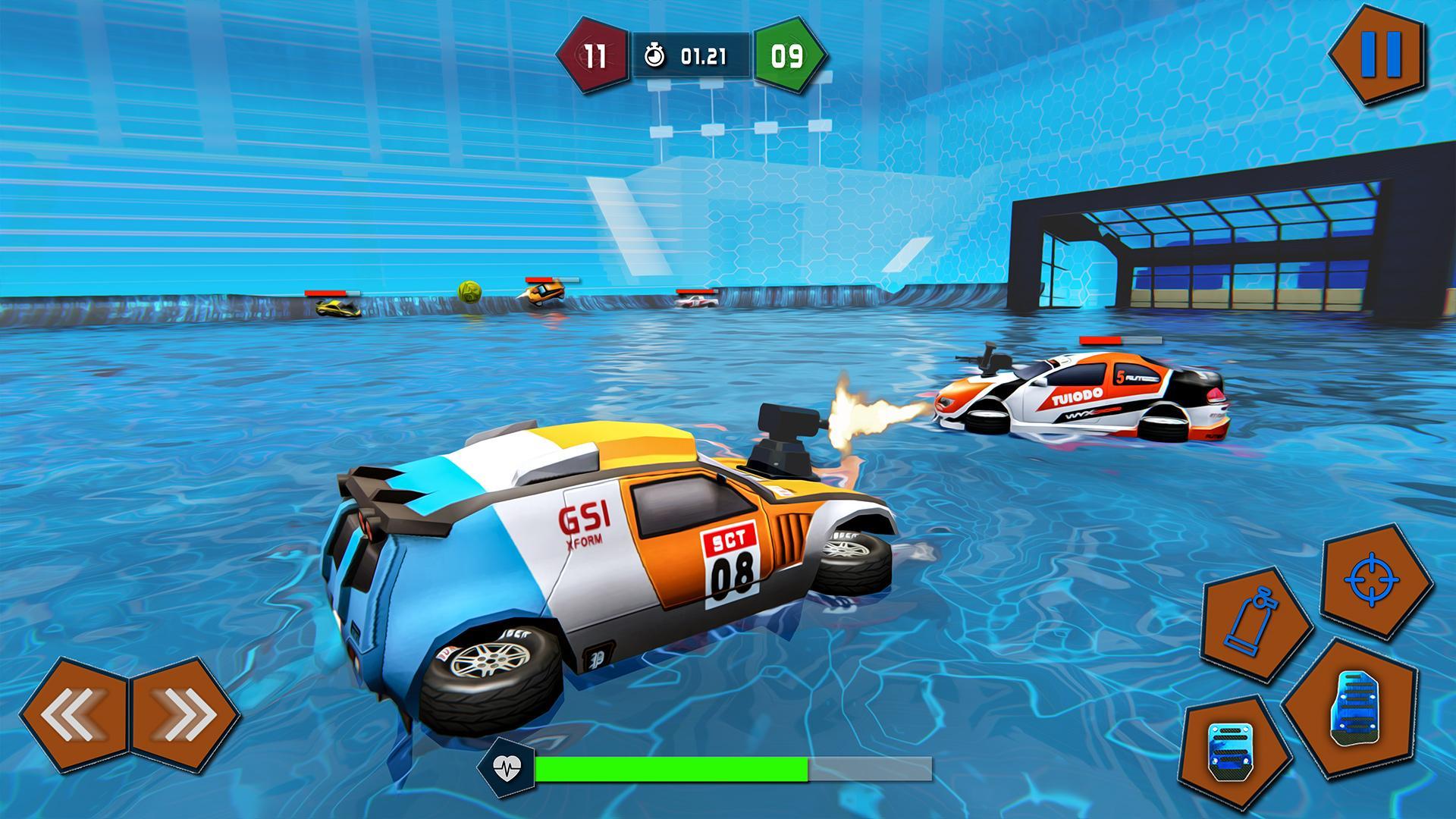 Rocketball Soccer League Water Surfer Simulator 3d For Android Apk Download - rocket league en roblox soccar vehicle simulator mejor
