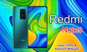 Redmi Note 9 launcher Themes Cartaz