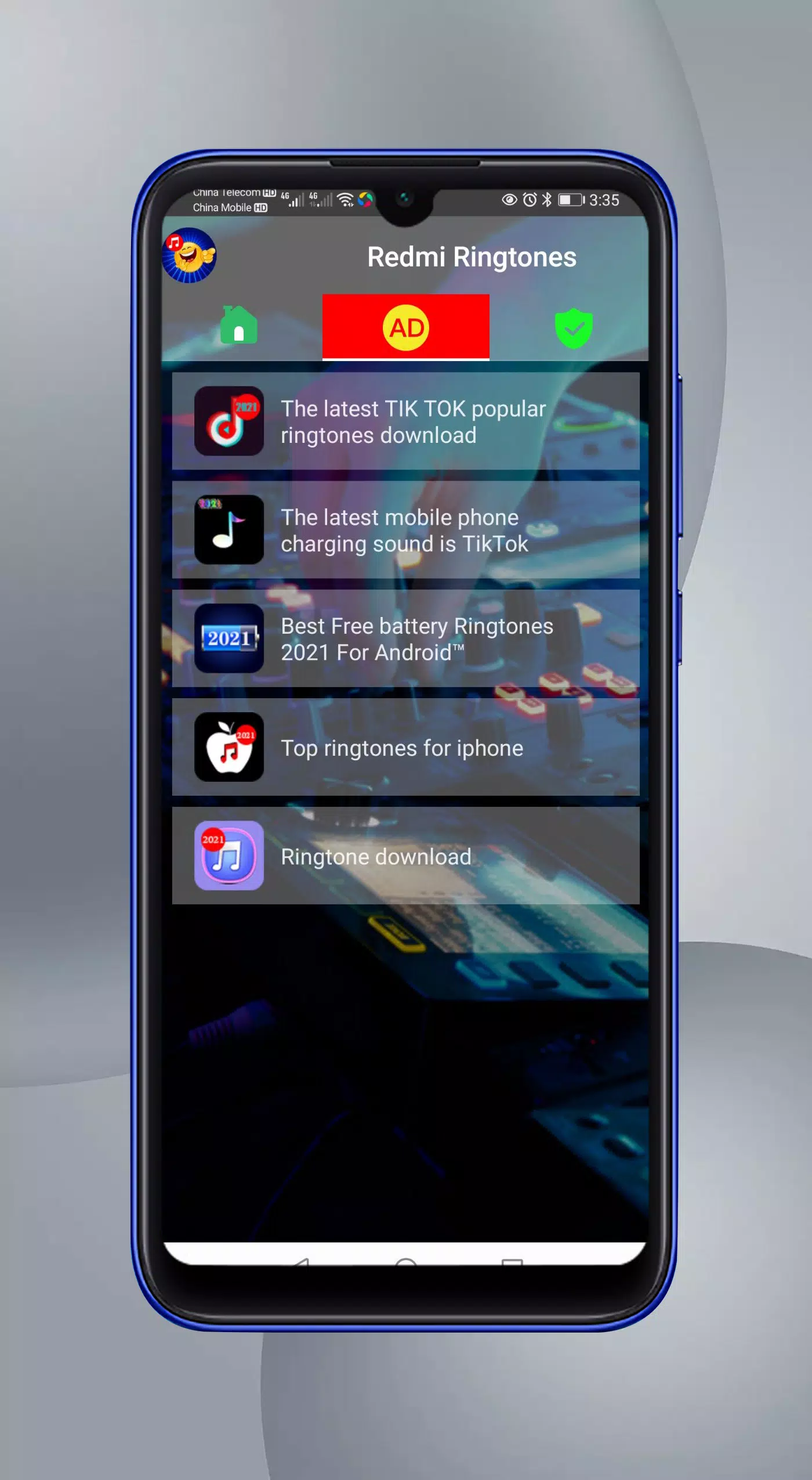 catalogus Sterkte de sneeuw Redmi Phone Ringtones APK pour Android Télécharger