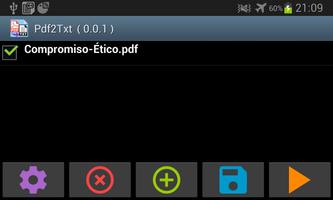 Pdf2Txt captura de pantalla 1