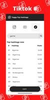 Hashtags-Taggy for the best hashtags poster