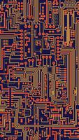 پوستر Electronic circuits wallpapers
