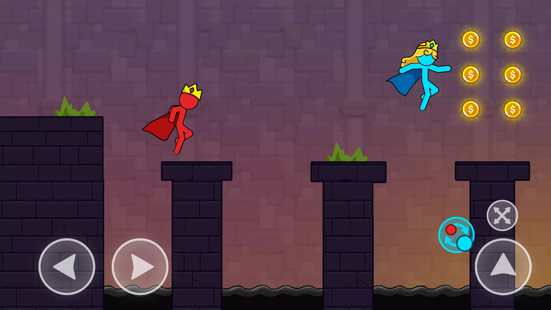 Red Stickman Animation. 