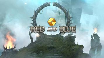 Red and Blue ポスター