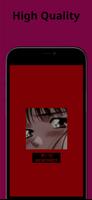 Red anime wallpapers capture d'écran 2