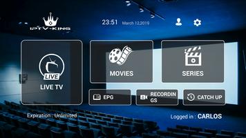 IPTV KING syot layar 1