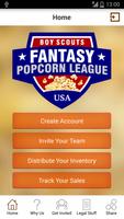 Fantasy Popcorn League Plakat