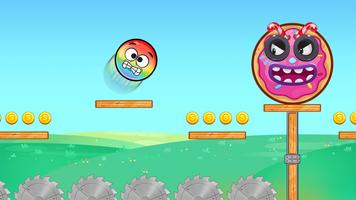 Rainbow Ball Adventure screenshot 2