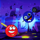 Red Bounce Ball: Blue Monster أيقونة