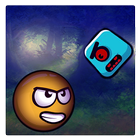 Red Jumping Ball Adventure icône