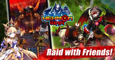 Hexmon War - Monster Collecting RPG capture d'écran 2