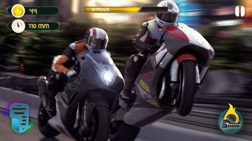 courses de motos: jeux de vélo capture d'écran 2