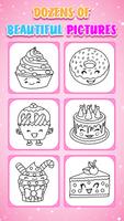 Coloriage Cupcake pour les enf capture d'écran 2