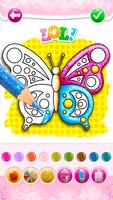 Glitter Butterfly Coloring - L स्क्रीनशॉट 3