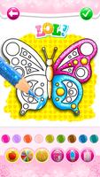 Glitter Butterfly Coloring - L Screenshot 3