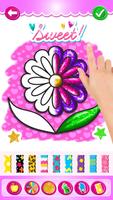 Rainbow Flower Coloring Screenshot 1