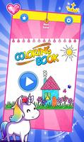 House Coloring Game پوسٹر