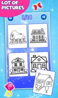 House Coloring Game اسکرین شاٹ 1