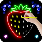 Apprendre à dessiner des fruit icône