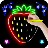 Daw Fruit with Glow colors icon