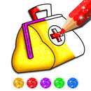 Toy Doctor Set coloring and dr APK