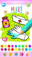Toy Doctor Set coloring and dr скриншот 1