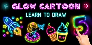 Learn To Draw Glow Numbers