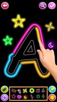 Learn To Draw Glow Numbers پوسٹر