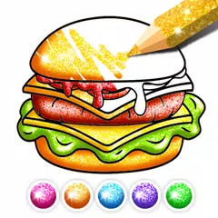Baixar Food Coloring Game - Learn Col XAPK