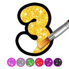 Number & ABC Coloring For Kids icon