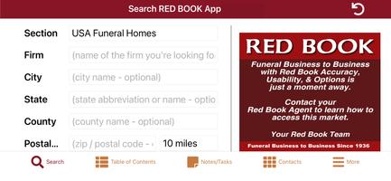 برنامه‌نما Red Book Funeral B2B Market عکس از صفحه