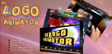 3D Text Animated-3D Logo Animations;3D Video Intro