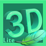 3D Text Photo Editor Lite-3D Logo Maker & 3D Name icon