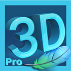 3D Texte Photo Éditeur-3D Logo Fabricant et 3D icône