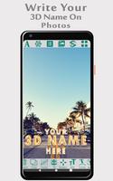 3D Text Photo Editor-3D Logo Maker & 3D Name screenshot 2