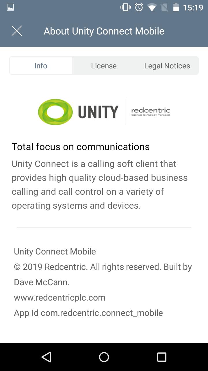 Unity connecting