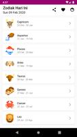 Zodiakku, Zodiak hari ini gönderen