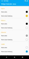 Widget Kalender Jawa تصوير الشاشة 2